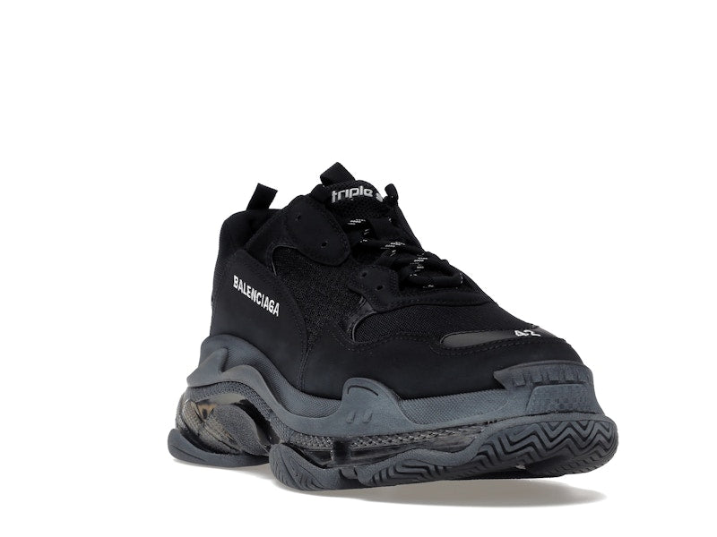 Balenciaga Triple S Clear Sole Black