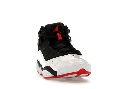 Jordan 6 Rings Black White Varsity Red