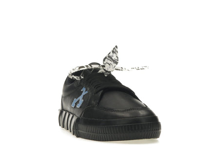 OFF-WHITE Vulc Low Black/Blue Leather SS21