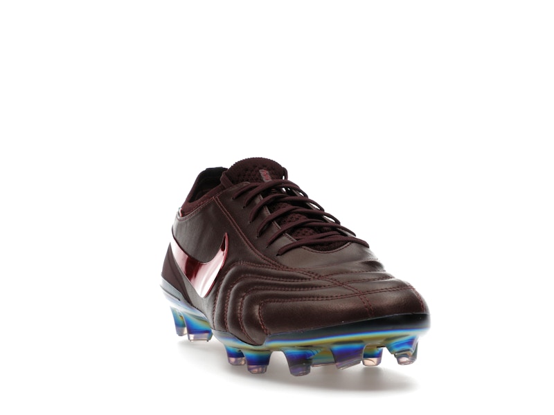 Nike Tiempo Legend 10 Elite Luxe FG Montebelluna Leather Port Wine