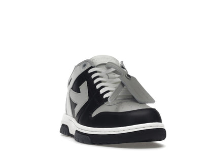 OFF-WHITE Out Of Office OOO Low Tops Light Grey Black