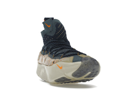 Nike ISPA Sense Flyknit Mineral Slate Magma Orange
