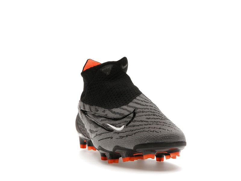 Nike Gripknit Phantom GX Elite Dynamic Fit FG Black Dark Smoke Grey Total Orange