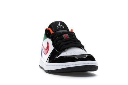 Jordan 1 Low Multi-Color Black Toe (Women's)