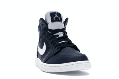 Jordan 1 Retro Mid Obsidian White
