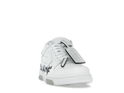 OFF-WHITE Out Of Office OOO Low Tops For Walking White Black (Women's)