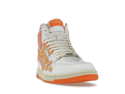 AMIRI Skel Top Hi Bandana White Orange