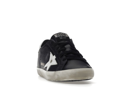 Golden Goose Super-Star Black White Leather (Women's)