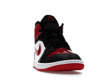 Jordan 1 Mid SE Patent Bred Toe