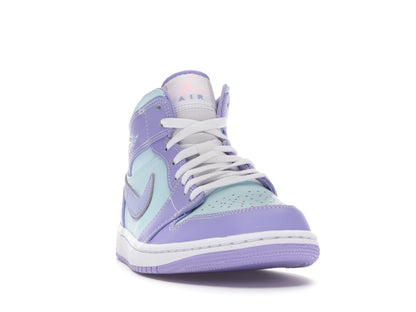 Jordan 1 Mid Purple Aqua