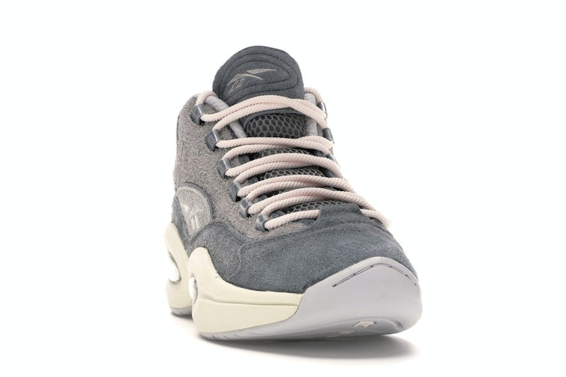 Reebok Question Mid Grey Suede