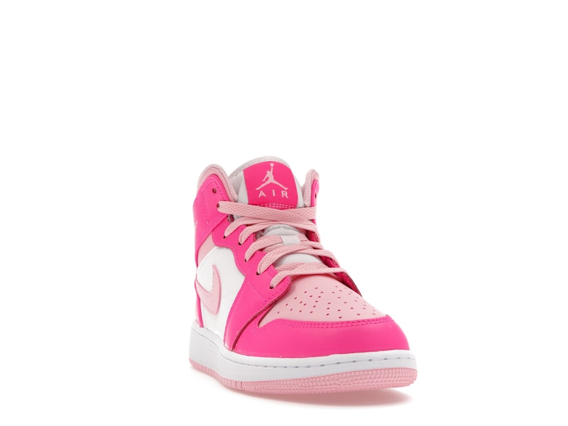 Jordan 1 Mid Fierce Pink (GS)