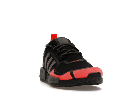 adidas NMD R1 Core Black Solar Red Grey