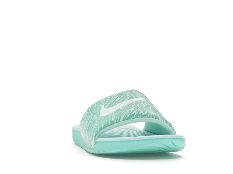 Nike Kawa Slide Print Emerald Rise (GS)