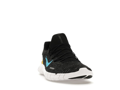 Nike Free Run 5.0 Dark Smoke Grey Vivid Sulfur Chlorine Blue