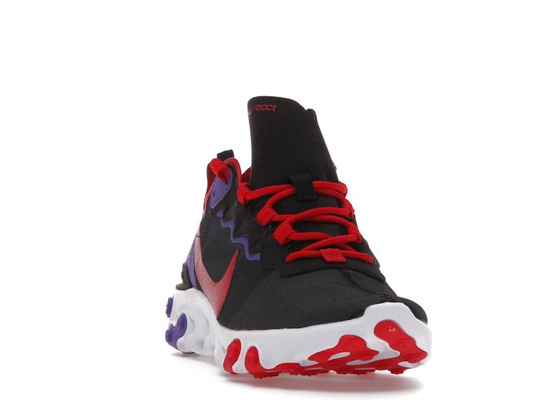 Nike React Element 55 Black University Red (Women's)