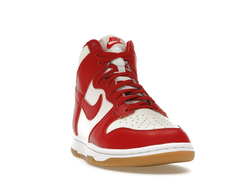 Nike Dunk High Sail Gym Red Gum (Women's)