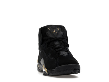 Jordan True Flight Black Metallic Gold White (GS)