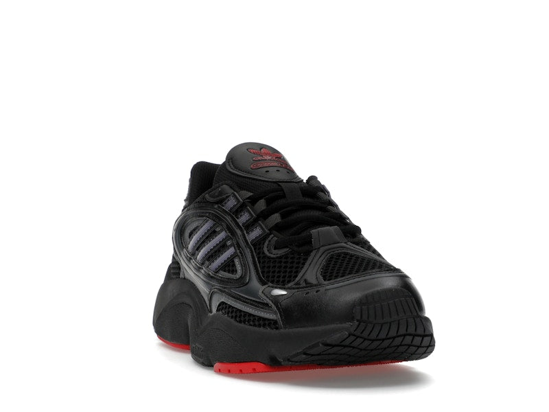 adidas Ozmillen Core Black Grey Better Scarlet
