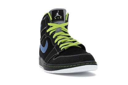 Jordan 1 Retro High Black Cyber Blue Sapphire