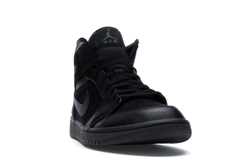 Jordan 1 Mid Triple Black (2018)