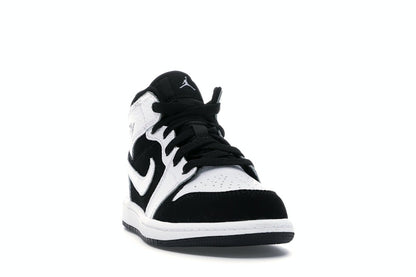 Jordan 1 Mid White Black (PS)