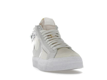 Nike SB Blazer Mid Warning Label Summit White
