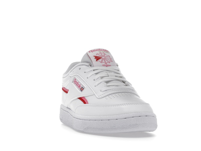 Reebok Club C 85 Vegan White Atomic Pink (Women's)