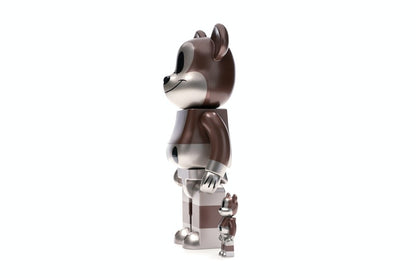 Bearbrick x Undefeated x Disney Mickey Mouse 90th Anniversary 100% & 400% Set Copper/Black