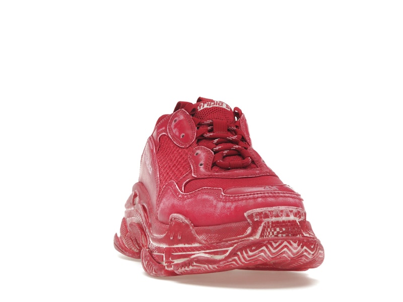 Balenciaga Triple S Faded Red