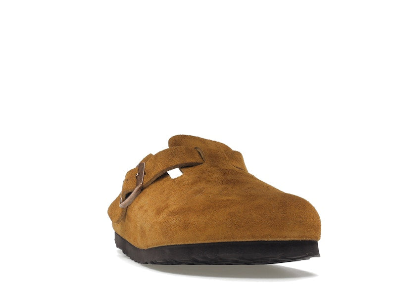 Birkenstock Boston Soft Footbed Suede Mink