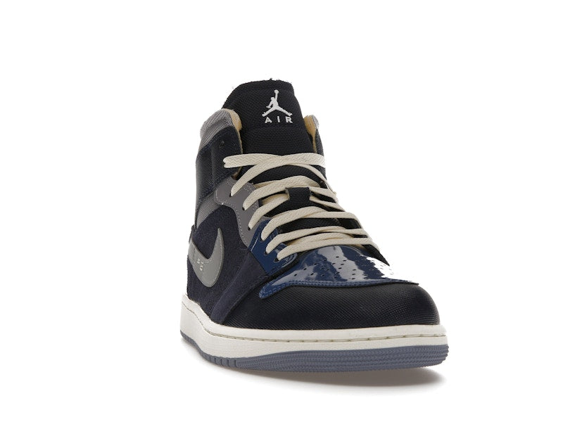 Jordan 1 Mid SE Craft Obsidian French Blue Ashen Slate White
