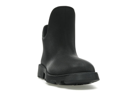 Burberry Marsh Round-Toe Ankle Boots Black