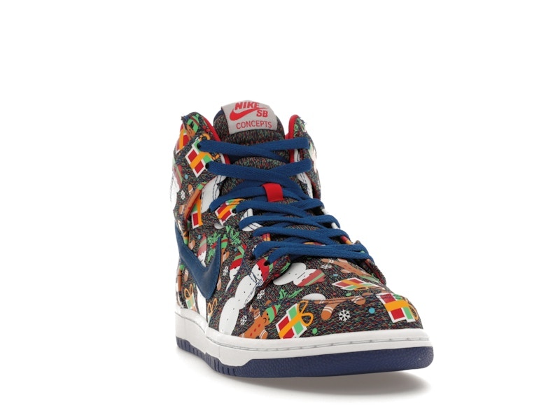 Nike SB Dunk High Concepts Ugly Christmas Sweater (Special Box) (2017)