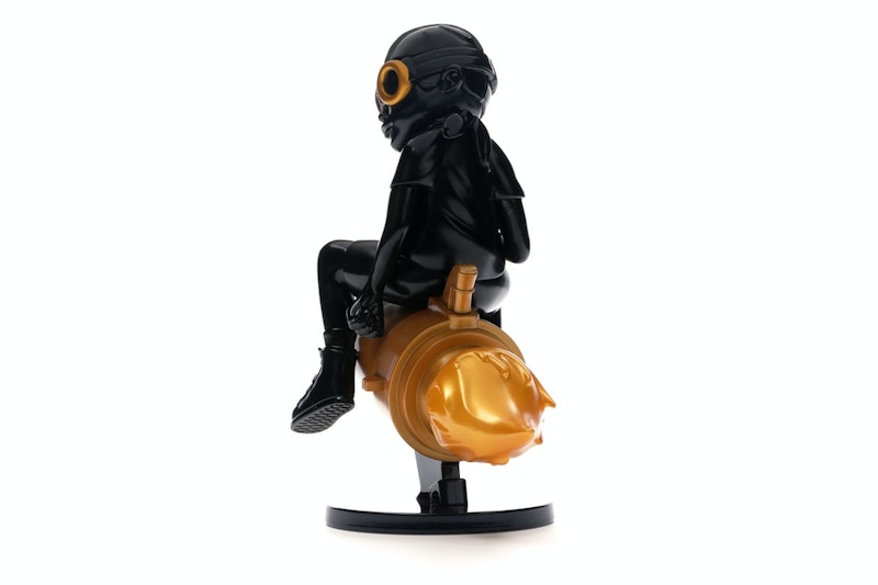 Hebru Brantley x Billionaire Boys Club x Bait Beyond The Beyond Fly Boy Figure 9 Inches Black/Gold