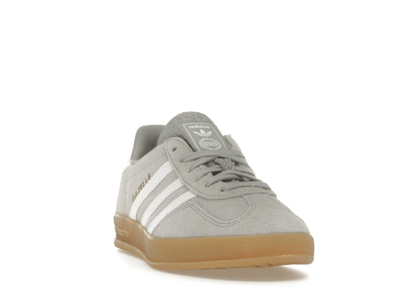 adidas Gazelle Indoor Grey Cloud White Gold Metallic