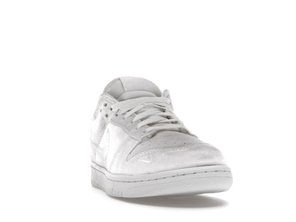 Nike Dunk Low Dover Street Market Triple White Velvet