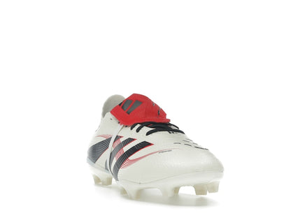 adidas Predator League Fold-Over Tongue FG/MG Off White Core Black Pure Ruby