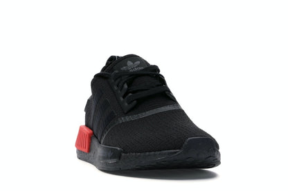 adidas NMD R1 Core Black Lush Red