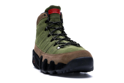 Jordan 9 Retro Boot NRG Military Brown Legion Green