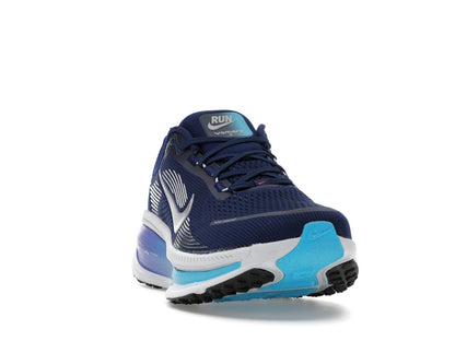 Nike Vomero 18 Blue Void Blue Lightning Bright Crimson Metallic Silver