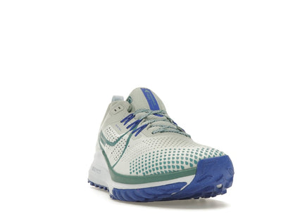 Nike React Pegasus Trail 4 Light Silver Racer Blue Football Grey Mineral Teal