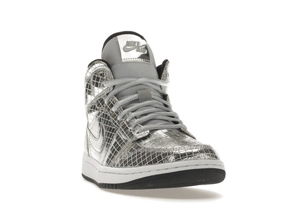 Jordan 1 Mid SE Disco Metallic Silver (Women's)