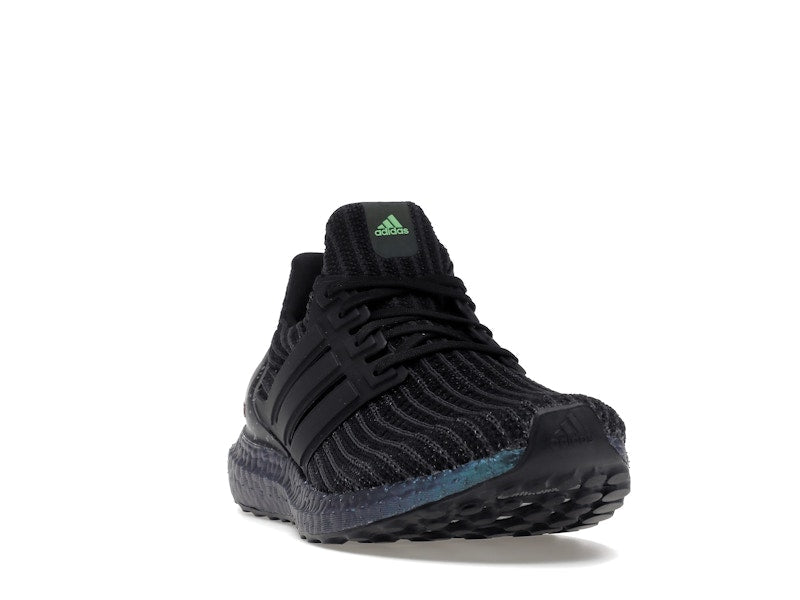 adidas Ultra Boost Black Green Zest