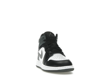 Jordan 1 Mid Black White Iron Grey (GS)