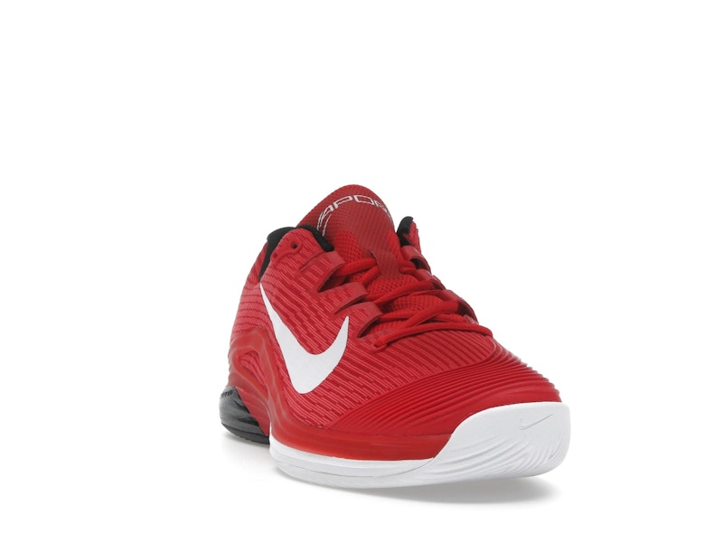 Nike Court Air Zoom Vapor 12 HC University Red Black Gym Red White
