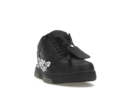 OFF-WHITE Out Of Office OOO Low Tops "Off-White" Black White