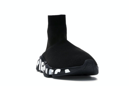 Balenciaga Speed Graffiti Trainers Black