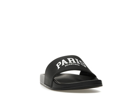 Balenciaga City Pool Slide Paris Black (Women's)