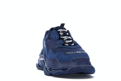 Balenciaga Triple S Clear Sole Navy